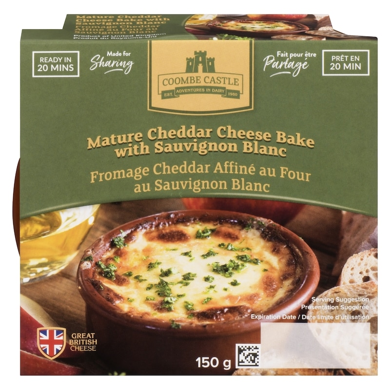 Mature Cheddar Cheese Bake With Sauvignon Blanc