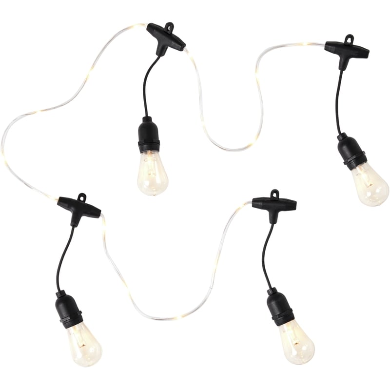 Rope and Edison String Lights 55 Count