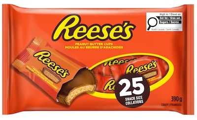 Reese’s Moules au beurre d'arachides 's 390 g, 2,56 $/100g