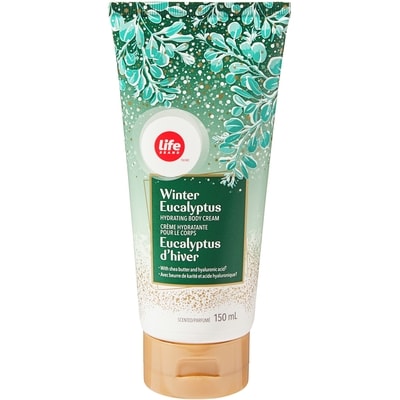 Life Brand Winter Eucalyptus Hydrating Body Cream 150 ml, $4.00/100ml
