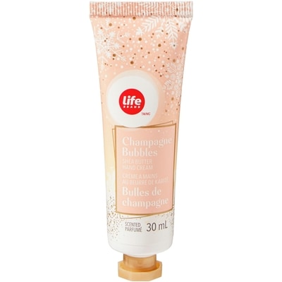 Life Brand Champagne Bubbles Scented Shea Butter Hand Cream 30 ml, $4.30/100ml
