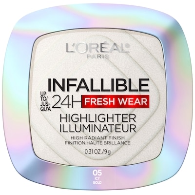L’Oréal Infallible illuminateur finition haute brillance 05 icy gold 1 ea, 21,99 $/1ch