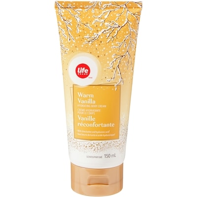 Life Brand Warm Vanilla Scented Hydrating Body Cream 150 ml, $4.00/100ml