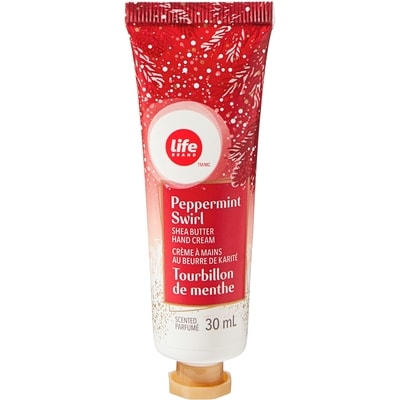 Life Brand Peppermint Swirl Scented Shea Butter Hand Cream 30 ml, $4.30/100ml