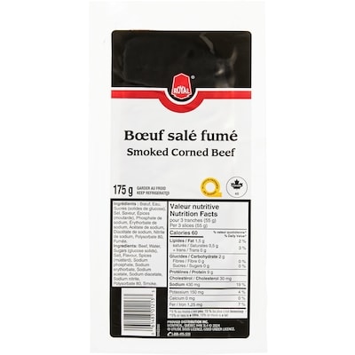 Royal Smoked Corned Beef 175 g, $2.29/100g