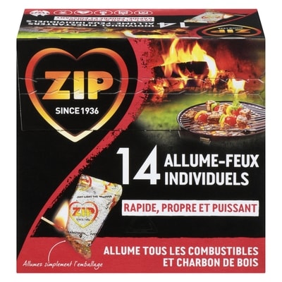 ZIP Allume-feux individuels 1 ea, 8,00 $/1ch