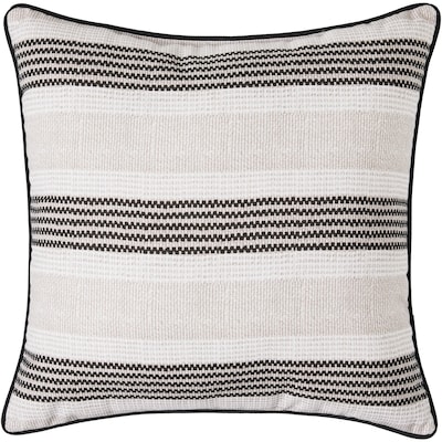 Life at Home Decorative Oblong Patio Cushion - Textured Stripe 1 ea, $19.00/1ea