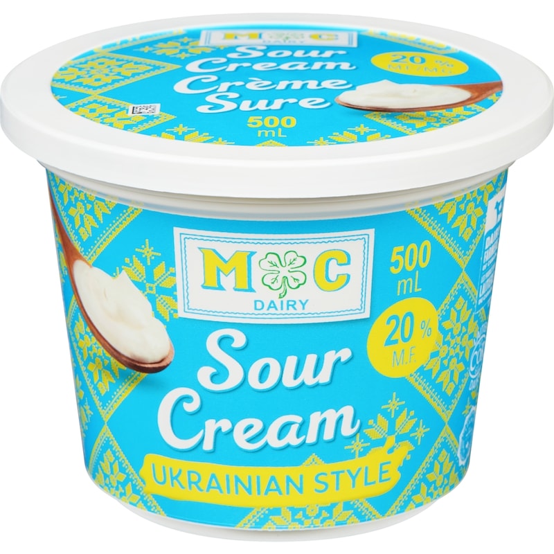 Sour Cream Ukrainian Style 20 % M.F.