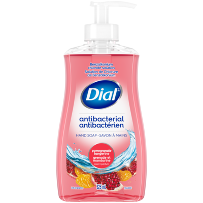 Dial Antibacterial Liquid Hand Soap, Pomegranate Tangerine 325 ml, $1.54/100ml