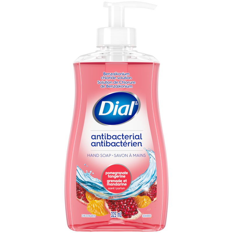 Dial Antibacterial Liquid Hand Soap, Pomegranate Tangerine 325