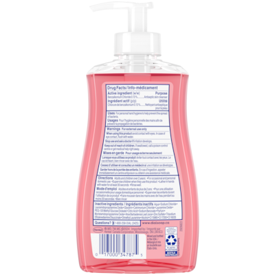 Savon liquide antibactérien pour les mains, mandarine de grenade