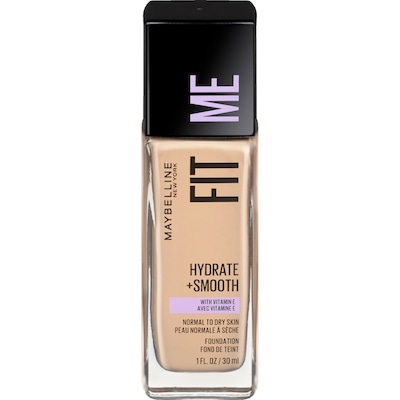 Maybelline Fit Me Hydrate + Smooth Foundation 110 Porcelain 1 ea, $14.52/1ea