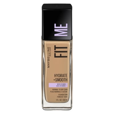 Maybelline Fit me hydrate + smooth fond de teint 230 chamois naturel 1 ea, 13,99 $/1ch