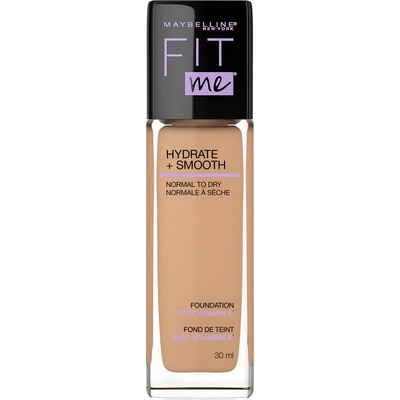 Maybelline New york fit me fond de teint hydrate + lisse, fini naturel et lumineux, medium buff 1 ea, 13,99 $/1ch