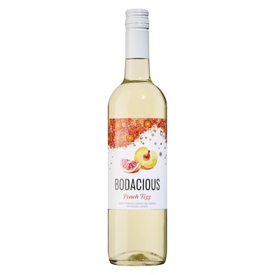 Bodacious Peach Fizz (ID required at pick-up) 750 ml, $1.84/100ml