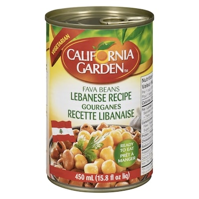 California Garden Fava Beans Lebanese Recipe 450 g, $0.44/100g