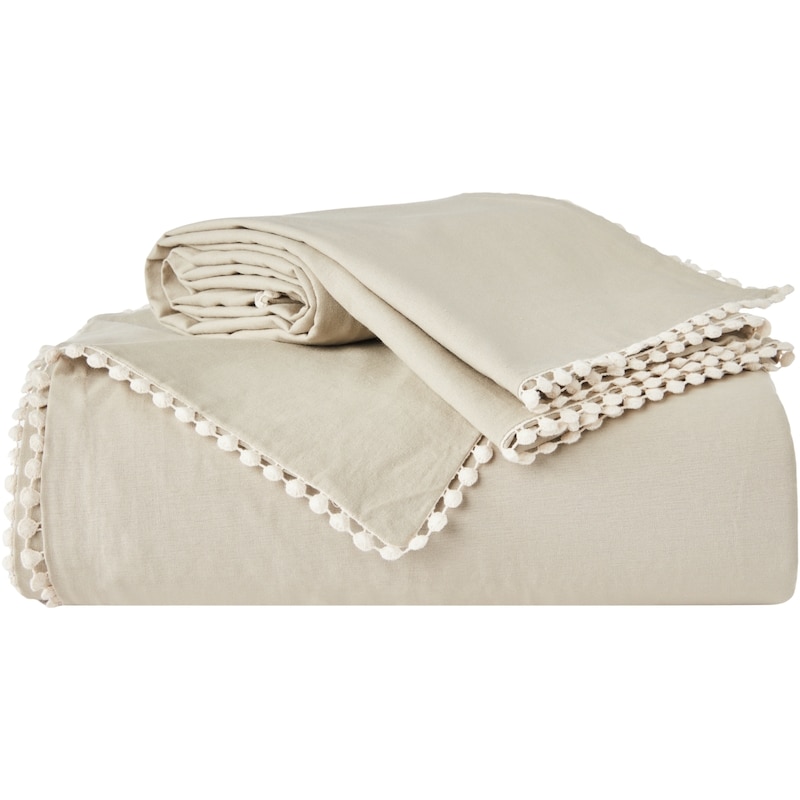 King French Vintage Duvet Cover 3 Piece Set