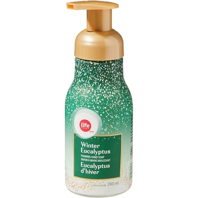 Life Brand Winter Eucalyptus Scented Foaming Hand Soap 240 ml, $2.08/100ml