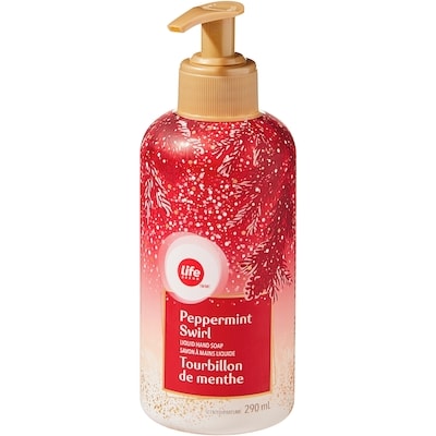 Life Savon à mains liquide parfumé, tourbillon de menthe  290 ml, 1,72 $/100ml