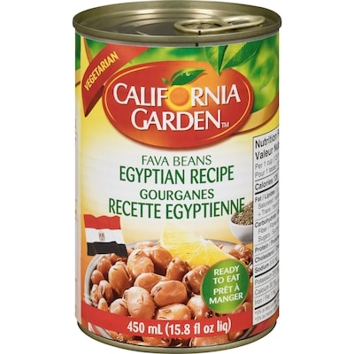 California Garden Gourganes recette egyptienne 454 g, 0,44 $/100g