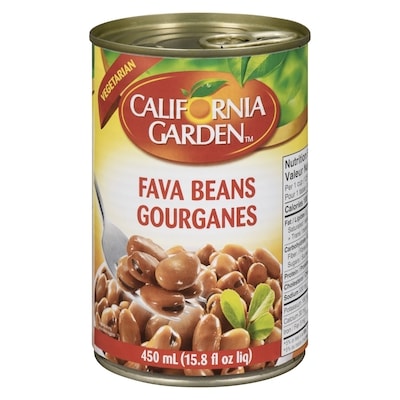 California Garden Gourganes 450 g, 0,44 $/100g