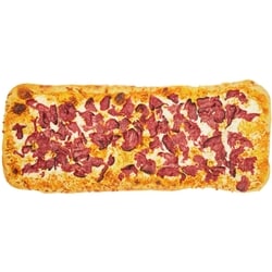 null Tranche de pizza à la viande fumée 2 kg, 1,25 $/100g