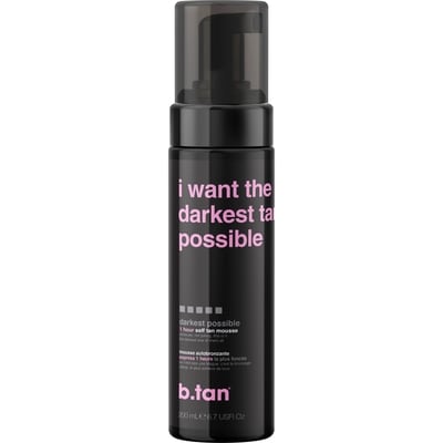 B.Tan I Want the Darkest Tan Possible Mousse Autobronzante 198 ml, 8,08 $/100ml