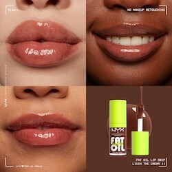 Nyx Fat Oil Lip Drip Lip Oil Fold11 Livin' The Cream - 1 ea