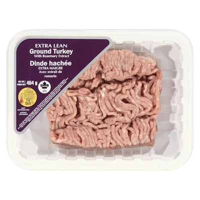 null Extra Lean Ground Turkey 454 g, $1.32/100g