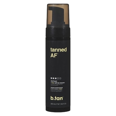 B.Tan Tanned AF Self Tan Mousse 198 ml, $10.35/100ml