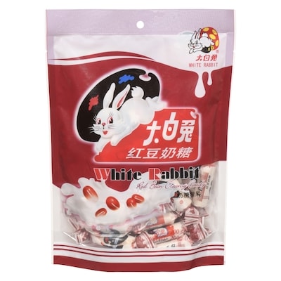 White Rabbit Bonbons au lait haricots rouges 200 g, 1,50 $/100g