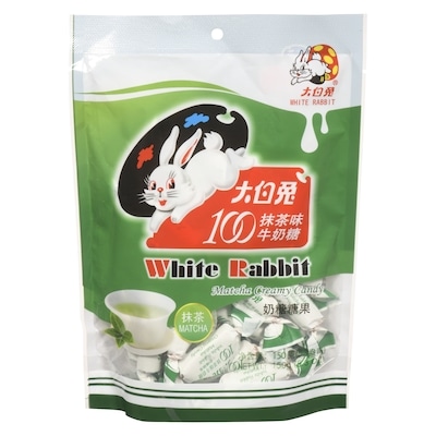 White Rabbit Hmatcha bonbons crémeux 150 g, 1,99 $/100g