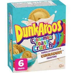 General Mills Dunkaroos Cinnamon Toast Crunch Vanilla Cookies and Cinnadust Frosting, 6 ct 168 g, $2.08/100g