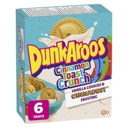 General Mills Dunkaroos Cinnamon Toast Crunch Vanilla Cookies and Cinnadust Frosting, 6 ct 168 g, $2.08/100g