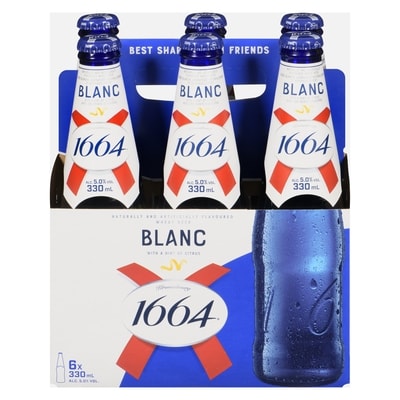 Kronenbourg Wheat Beer Blanc (ID required at pick-up) 6x330.0 ml, $0.76/100ml