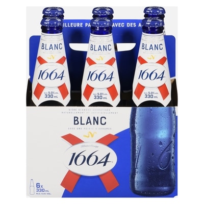 Kronenbourg Bière blanche blanc (Pièce d’identité requise au moment du ramassage) 6x330.0 ml, 0,76 $/100ml
