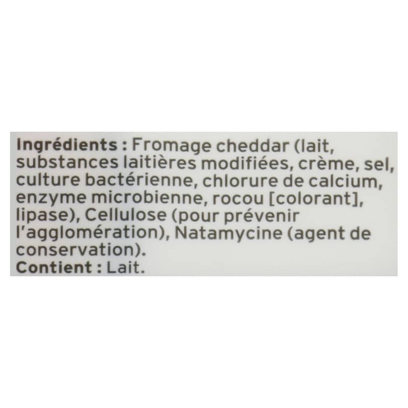 Lactose Free Old Cheddar Shredded Cheese