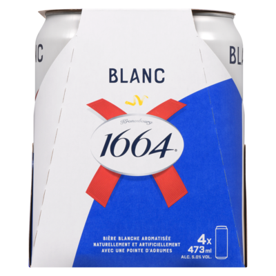 Bière blanche aromatisée naturellement et artificiellement avec une pointe d'agrumes blanc (Pièce d’identité requise au moment du ramassage)