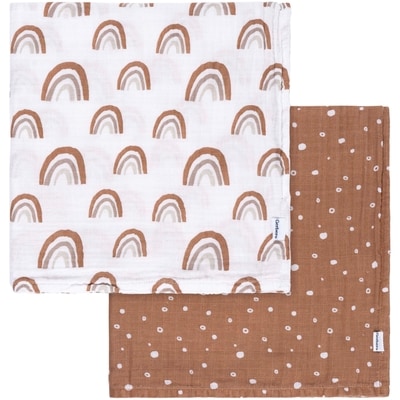 Nestlé Couverture en mousseline 2pk - Boho Rainbow 2 ea, 10,62 $/1ch