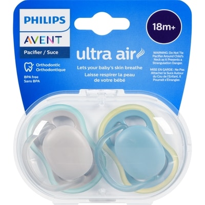 Philips Pacifier Ultra Air 18m+ 1 ea, $7.99/1ea
