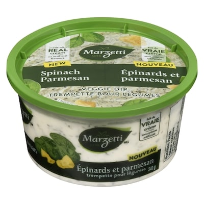 Marzetti Trempette aux épinards et au parmesan pour légumes 340 g, 1,91 $/100g