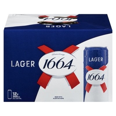 Kronenbourg Beer With Alsatian Hops Lager (ID required at pick-up) 355 ml, $0.52/100ml