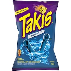Takis Chips tortilla roulées bleu brûlant extrême 260 g, 1,92 $/100g