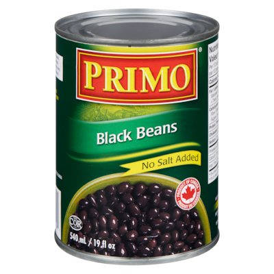 Primo Black Beans No Salt Added 540 ml, $0.33/100ml