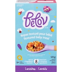 Belov Textured Baby Meal Lentils 9+ Months 125 g, $6.39/100g