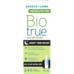 Night Time Relief Preservative Free Eye Gel Drops