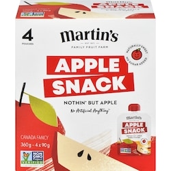 Martin's Family Fruit Farm Apple Snack Nothin' But Apple 360 g, $1.19/100g