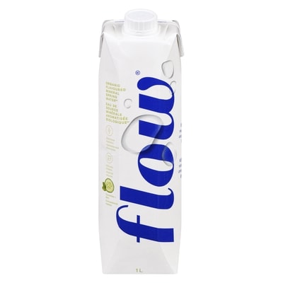 Flow Water Organic Flavoured Mineral Spring Water Cucumber + Mint 1 l, $0.30/100ml