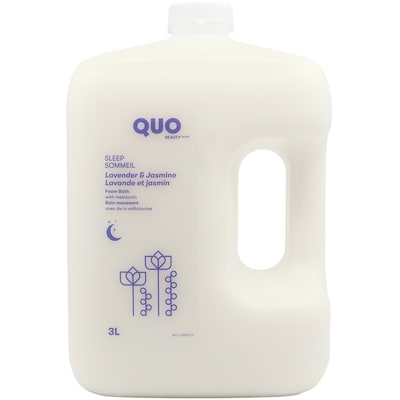 Quo Beauty Bain moussant lavande et jasmin 3 l, 0,38 $/100ml