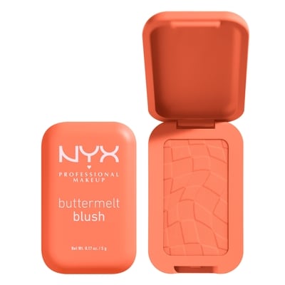 Nyx Buttermelt Blush Bmbl03 Sooner The Butta Shimmering Tangerine 1 ea, $14.99/1ea